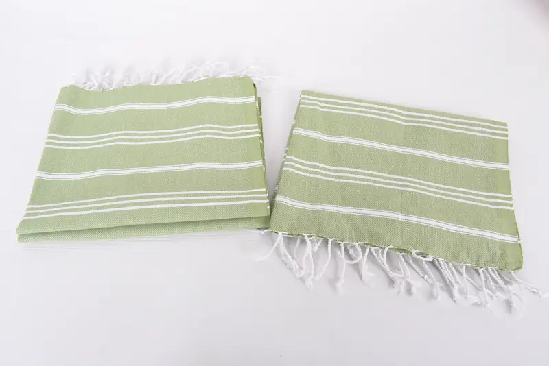 Personalized Dish Towel, 40x24 Cotton Striped Towel, Summer Gift, Wedding Favors, Bulk Order Towel, Gift For Best Friend, Personalized Hand Towel - 7