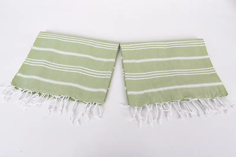 Personalized Dish Towel, 40x24 Cotton Striped Towel, Summer Gift, Wedding Favors, Bulk Order Towel, Gift For Best Friend, Personalized Hand Towel - 6