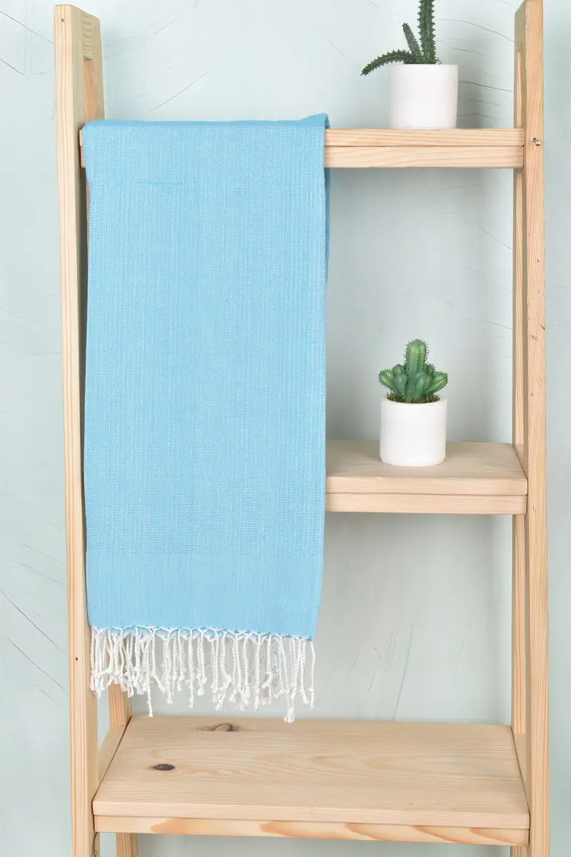 Turkish bath towel, 70x38 Cotton Geometric Towel, Gift For Her, Eco-Friendly Turkish Towel, Yoga Towel, Bachelorette Party Gift, Bachelorette Favor - 8