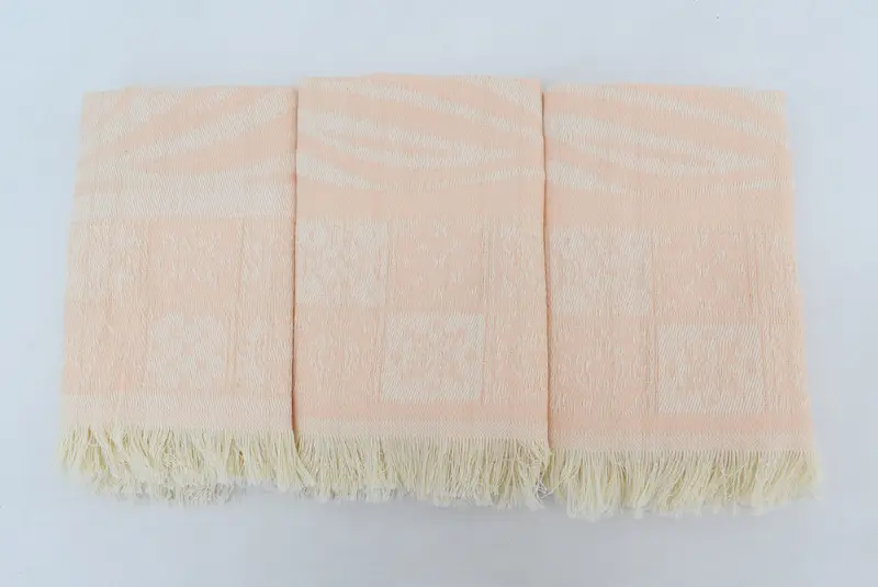 Turkish Towel Hand Towel, Monogram Kitchen Towel, Organic Towel, Valentines Day Gift, Housewarming Gift, Bathroom Towels, 28x20 Cotton Striped Towel - 4