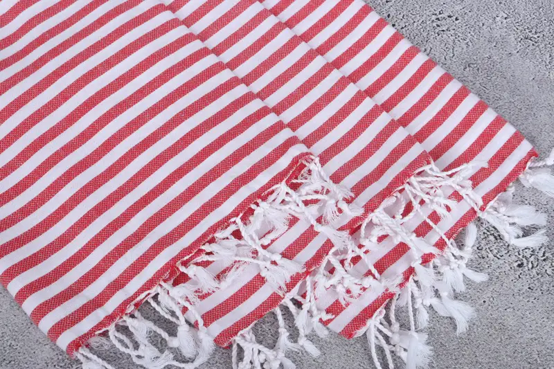 Turkish Hand Towel, Personalized Gift, Turkish Towel Monogram, 48x40 Cotton Striped Towel, Summer Gift, Personalized Turkish Towel, Bridesmaid Gifts - 5