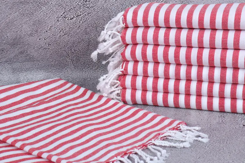Turkish Hand Towel, Personalized Gift, Turkish Towel Monogram, 48x40 Cotton Striped Towel, Summer Gift, Personalized Turkish Towel, Bridesmaid Gifts - 2
