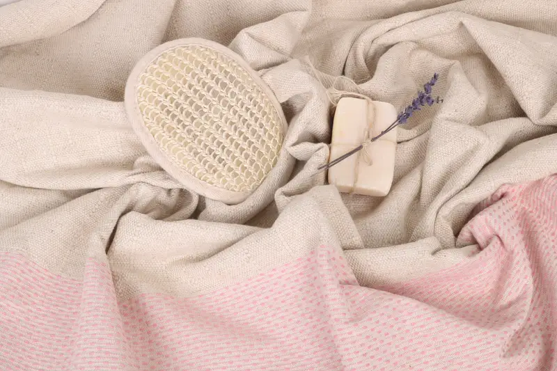Quick-dry peshtemal, Christmas Favors, Wedding Gifts Towel, Cute Beach Towel, Bachelorette Party Favors, Organic Towel, 70x40 Cotton Polka Dot Towel - 7