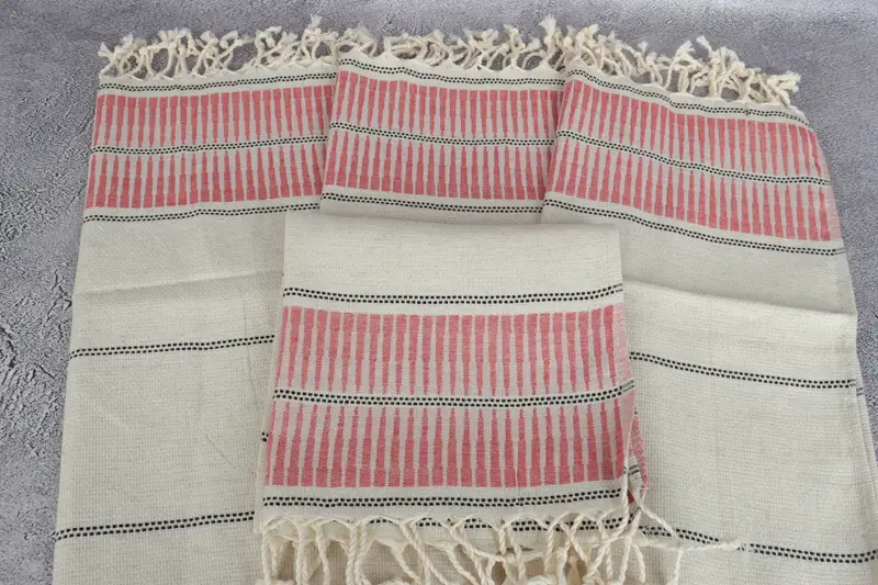 Bathroom Hand Towel, 40x20 Linen Striped Towel, Spooky Bachelorette Party Gifts, Turkish Tea Towel, Personalized Hand Towel, Kitchen Towel - 4