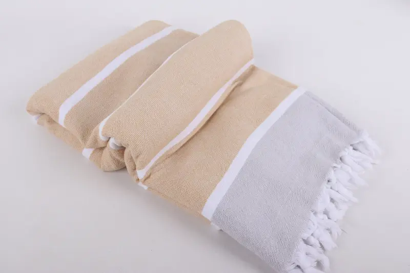 68x40 Cotton Striped Terry Towel, Turkish towel, Bulk Order Towel, Valentines Day Gift For Her, Best Beach Towel, Quick-dry towel, Embroidery Towels - 6