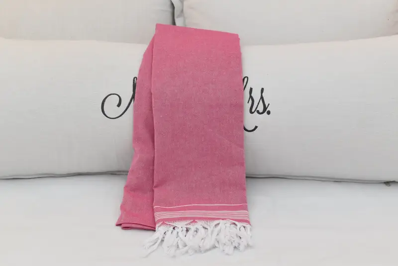Halloween Blanket, Turkish Blanket, Best Wedding Gift, Wedding Day Gift For Bride, 92x56 Cotton Striped Towel, Throw Blanket Couch, Bridesmaid Gifts - 4
