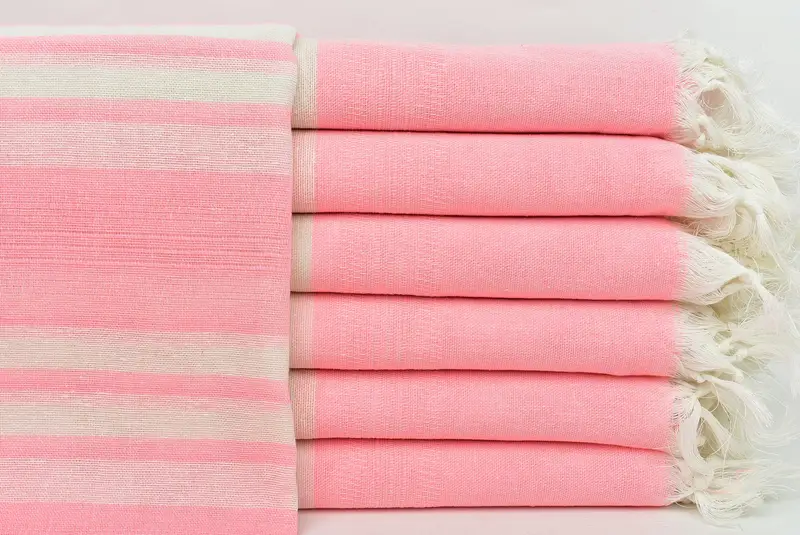 Custom Beach Towel, Turkish towel, Gift For Wedding Day, Bachelor Gifts, Custom Wedding Towel, 68x40 Cotton Striped Towel, Boyfriend Christmas Gift - 1