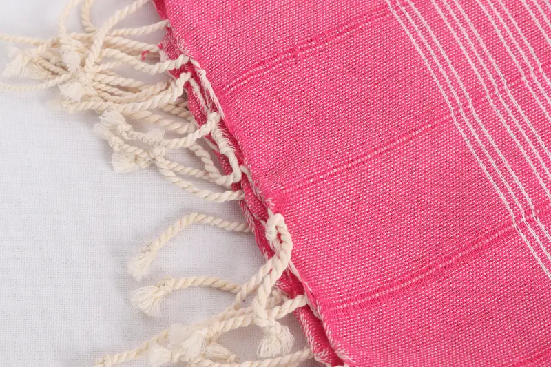 Bath towel, Bridesmaid Gifts, 70x40 Cotton Striped Towel, Best Friend Christmas Gift, Travel towel, Luxury Turkish beach towel with fringe - 7