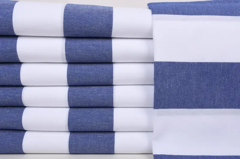 Wedding Gift Ideas, Lightweight Turkish towel, Gift For Her, Beach Theme Wedding Gift, 70x40 Cotton Striped Towel, Pool Towels, Absorbent towel - 1