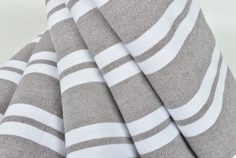 Handmade Turkish bath towel for summer vacation, Beach Towel Bulk, Bridal Gifts, Gift For Him, 68x36 Cotton Striped Terry Towel, Personalized Gifts - 5
