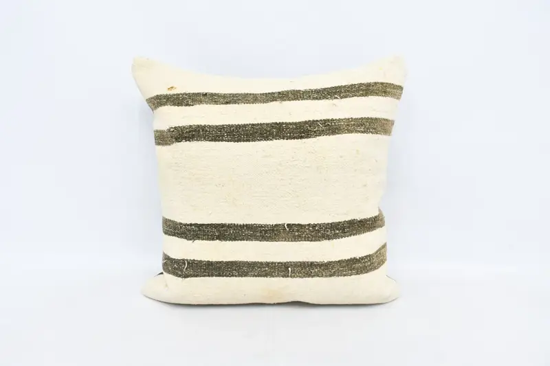 Pattern Throw Cushion, Cushion Case, Art Deco Pillow, 28x28 White Pillow Sham, Boho Pillow, Throw Kilim Pillow, Vintage Kilim Throw Pillow - 1