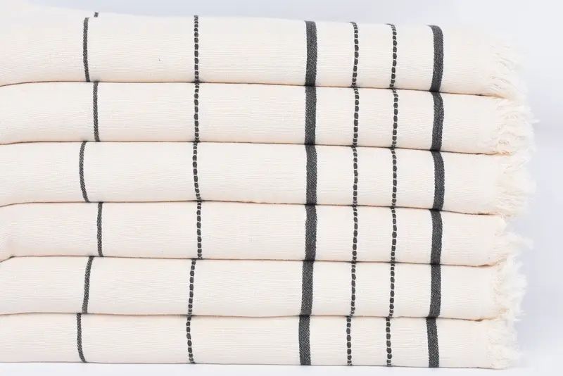 Mutfak havlu, bekarlığa veda parti lehine, spa havlu, kişiselleştirilmiş mutfak havlu, 36x18 pamuklu çizgili havlu, banyo havlu, bekarlık havlu - 3