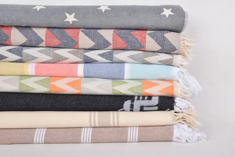 70x40 Cotton Set of 12 Towel, Bath towel, Girl Trip Party Favor, Valentines Day Gift, Hammam towel, Turkish Bath Towel USA, Bachelorette Party Gift - 2