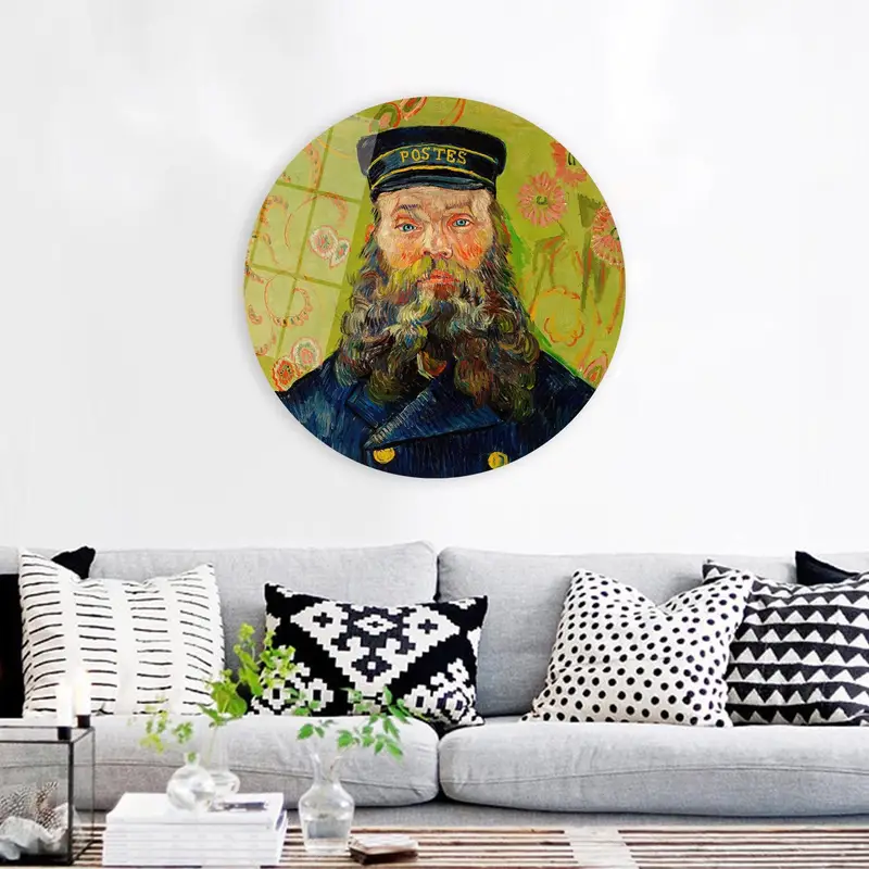 ヴィンセント・ファン・ゴッホ ポストマン キャンバス プリント: 解き放たれた芸術的なエレガンス