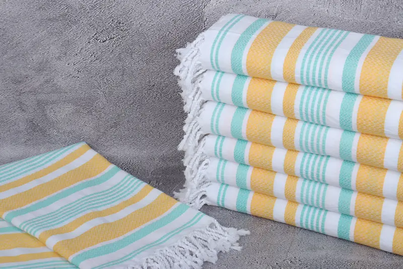 Bachelor Bachelorette Party Favors, Embroidery Towels, Turkish Towel Set, Bridesmaid Gifts, Bridesmaid Gift Towel, 70x36 Cotton Striped Towel - 2