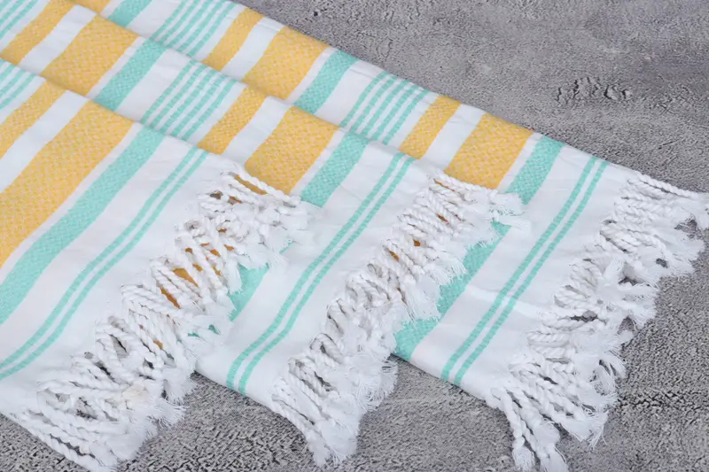Bachelor Bachelorette Party Favors, Embroidery Towels, Turkish Towel Set, Bridesmaid Gifts, Bridesmaid Gift Towel, 70x36 Cotton Striped Towel - 5