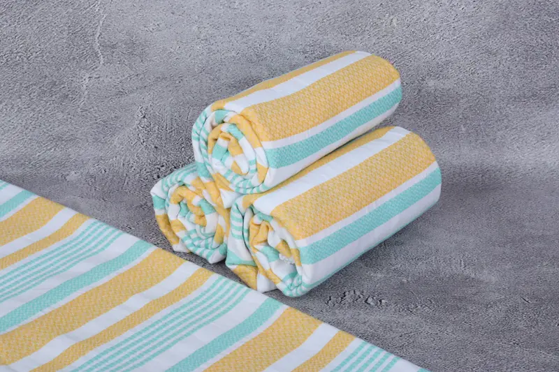 Bachelor Bachelorette Party Favors, Embroidery Towels, Turkish Towel Set, Bridesmaid Gifts, Bridesmaid Gift Towel, 70x36 Cotton Striped Towel - 8