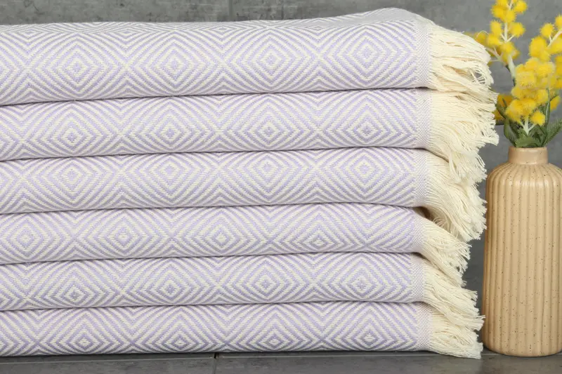 Bathroom Towel Diamond Dish Towel Turkish Tea Towel, 20x28 Inches