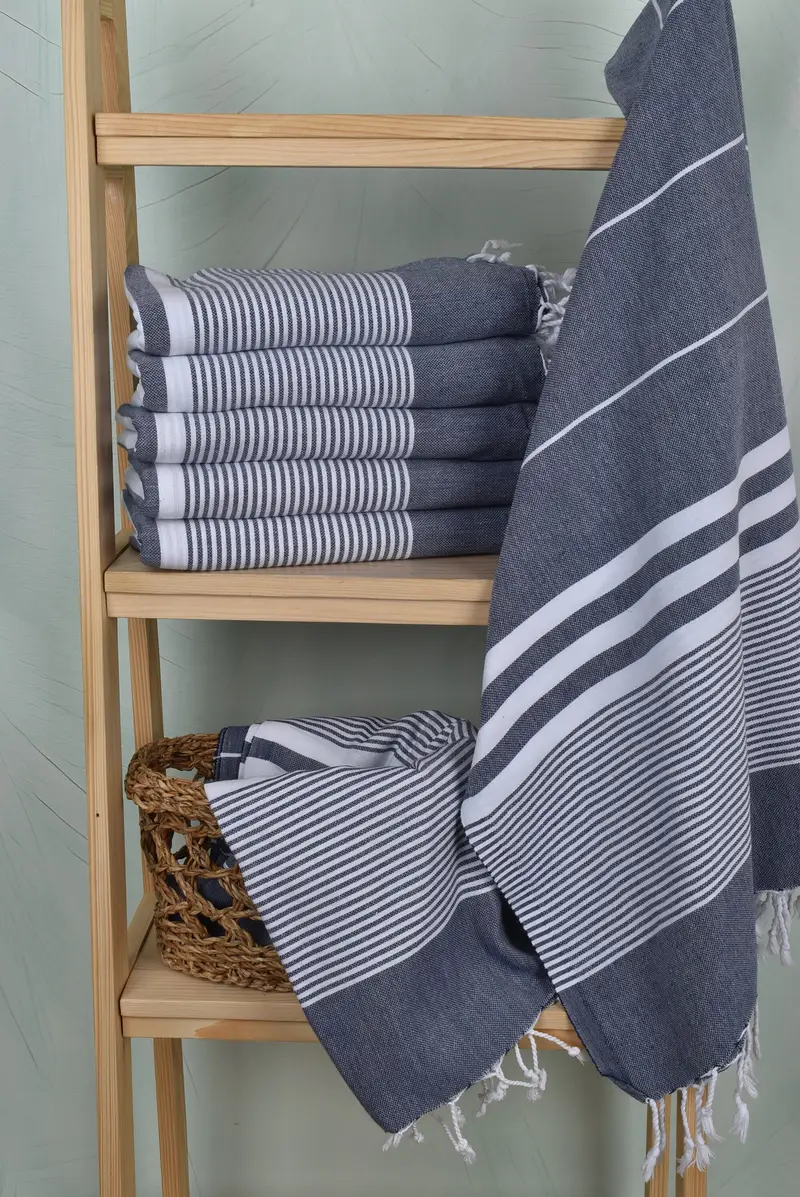 Personalized Gifts, Turkish Towel USA, Travel Towel, Gift Boxes Towel, Spa Towel, 70x40 Cotton Striped Towel, Bachelorette Party Gifts - 3