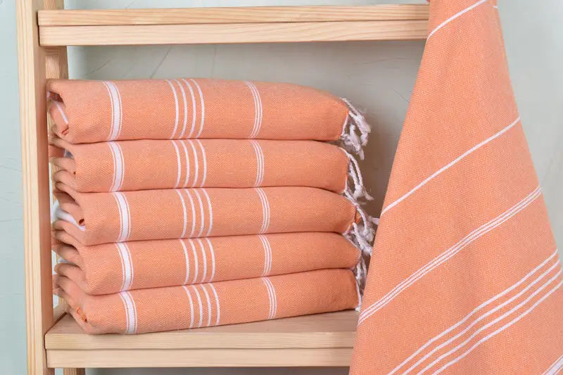 Personalize Gift, Quick-Dry Beach Towel, 70x40 Cotton Striped Towel, Wedding Gifts Towel, Beach Bachelorette Party Decorations, Turkish bath towel - 2
