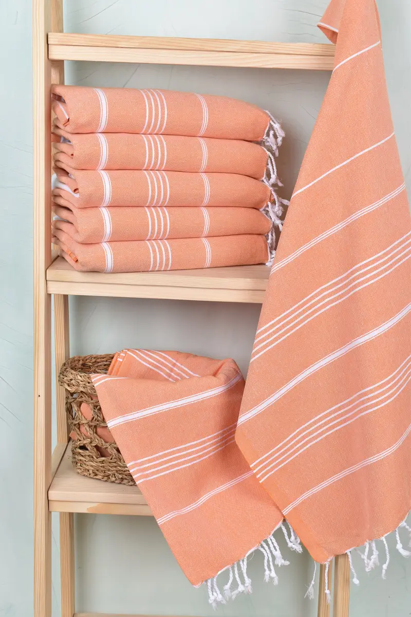 Personalize Gift, Quick-Dry Beach Towel, 70x40 Cotton Striped Towel, Wedding Gifts Towel, Beach Bachelorette Party Decorations, Turkish bath towel - 3