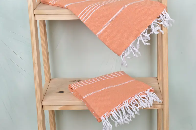 Personalize Gift, Quick-Dry Beach Towel, 70x40 Cotton Striped Towel, Wedding Gifts Towel, Beach Bachelorette Party Decorations, Turkish bath towel - 5