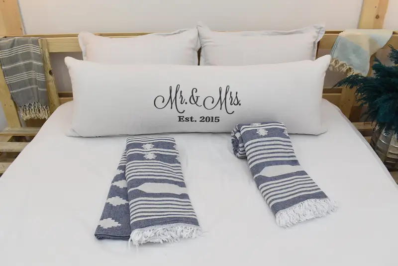 Personalized Gifts, Valentine Day Gift For Her, Best Friend Wedding Gift, 84x60 Cotton Patterned Towel, Bachelorette Gifts, Tablecloth, Gift Boxes - 4