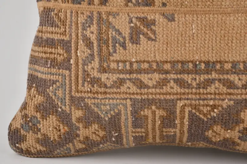 Handwoven Cushion Case, Pillow, 24x24 Orange Pillow, Vintage Kilim Throw Pillow, Boho Pillow, Vintage Throw Pillow Sham, Kilim Pillow Cover - 4