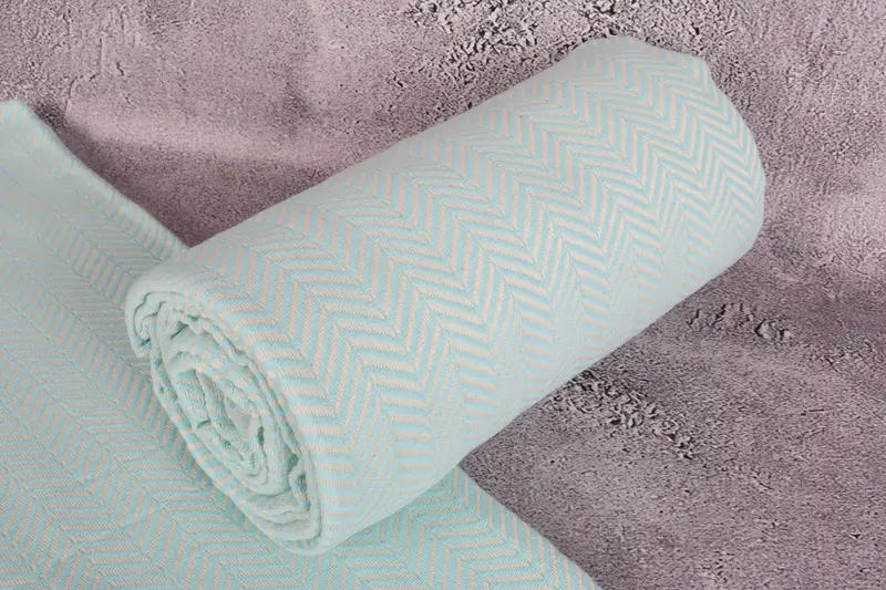 Bachelorette Party Favors, 92x76 Cotton Chevron Towel, Merry Christmas Gifts, Turkish Towel Blanket, Custom Wedding Gifts, Custom Blanket - 7