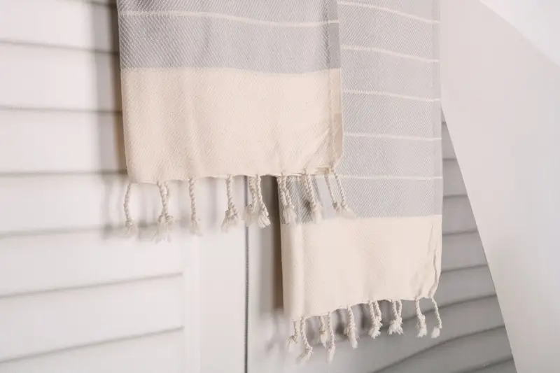 Bachelor parti iyilikleri, kişiselleştirilmiş hediyeler, küçük banyo havluları, monogram el havlu, bekarlığa veda parti hediyeleri nedime, 36x16 pamuklu çizgili havlu - 8