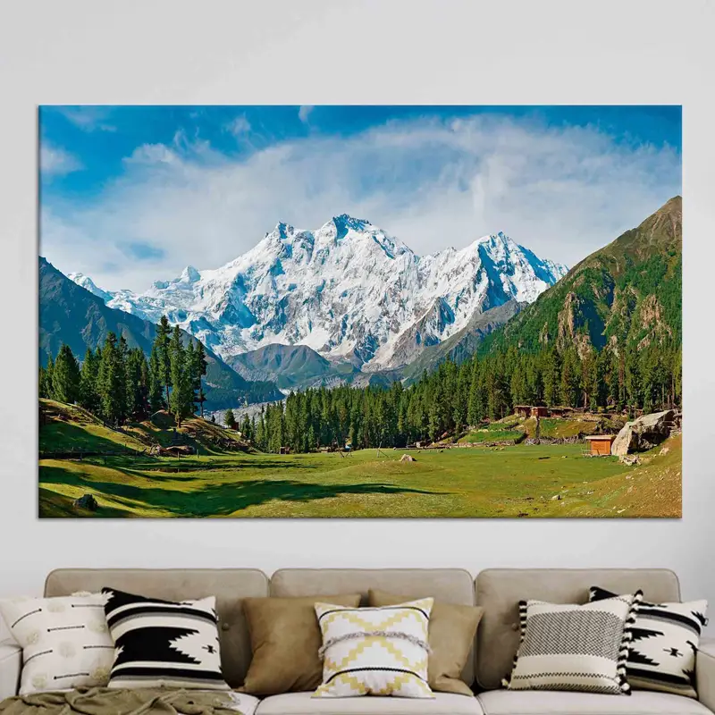 Nanga Parbat Leinwand: Himalaya-Majestät in jedem Druck