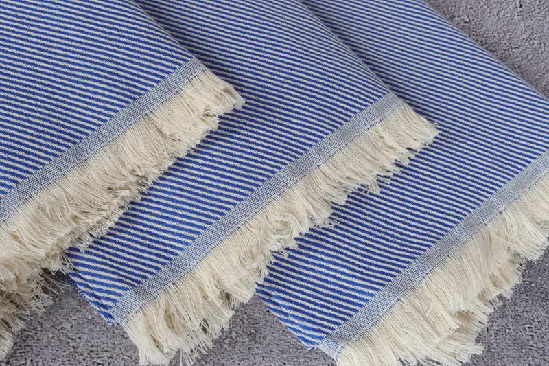 70x36 Cotton Striped Towel, Peshtemal, Turkish Towel Bulk, Handmade Gift, Best Beach Towel, Cute Beach Towel, Bachelor Bachelorette Party Favors - 5