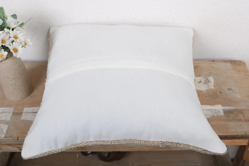 Lounge Throw Pillow Sham, 16x16 Beige Pillow Case, Wholesale Pillow Sham, Interior Designer Pillow, Cushion, Pillow for Sofa, Boho Pillow - 7