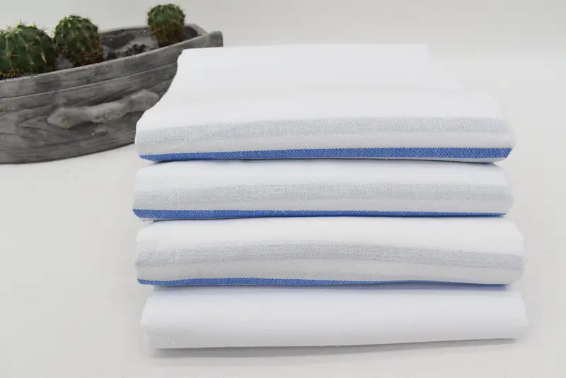 Antibacterial Turkish peshtemal towel, Spa Gift, Personalized Turkish Towel, Bridal Shower Gift, 70x40 Cotton Striped Towel, Monogram Beach Towel - 8