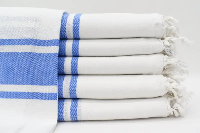 Antibacterial Turkish peshtemal towel, Spa Gift, Personalized Turkish Towel, Bridal Shower Gift, 70x40 Cotton Striped Towel, Monogram Beach Towel - 1