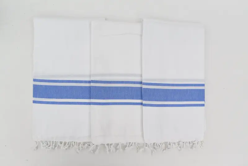 Antibacterial Turkish peshtemal towel, Spa Gift, Personalized Turkish Towel, Bridal Shower Gift, 70x40 Cotton Striped Towel, Monogram Beach Towel - 7