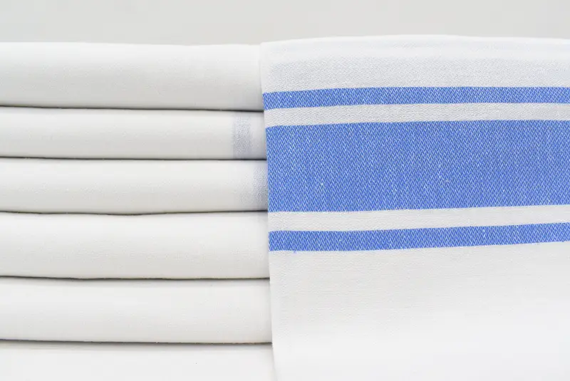 Antibacterial Turkish peshtemal towel, Spa Gift, Personalized Turkish Towel, Bridal Shower Gift, 70x40 Cotton Striped Towel, Monogram Beach Towel - 2