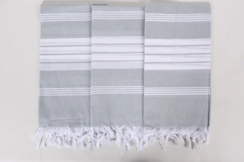Handmade Turkish hammam towel, 68x36 Cotton Striped Towel, Custom Wedding Gift, Travel Towel, Bath towel, Bridal Party Gifts, Personalized Gift - 7