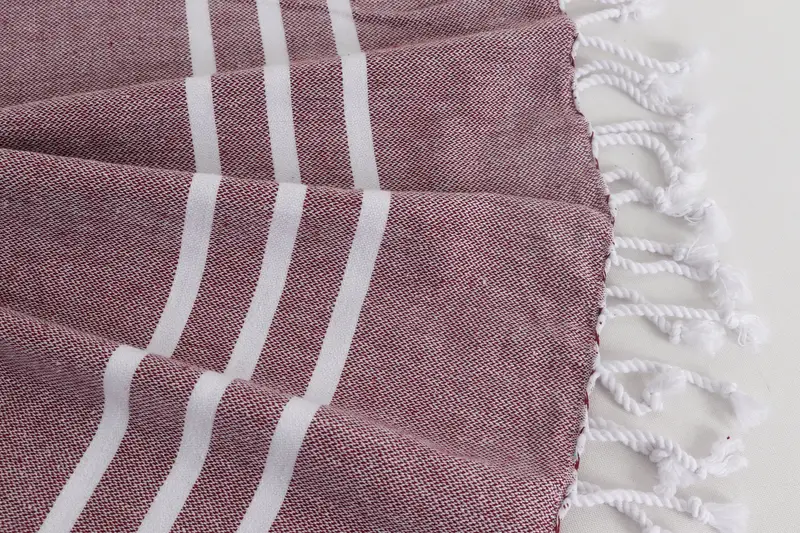40x20 Cotton Striped Towel, Kitchen Towel, Monogram Turkish Bath Towel, Gift For Her, Bridesmaid Gifts, Custom Hand Towel, Bridal Shower Favor - 8