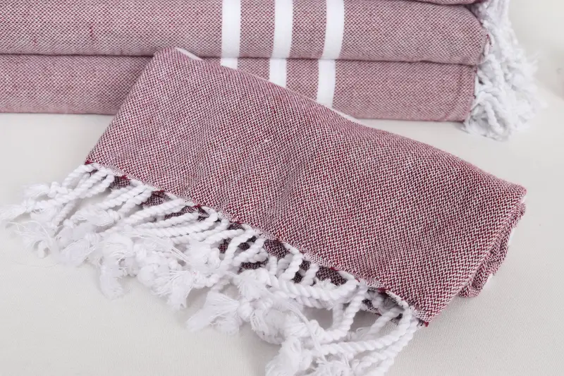 40x20 Cotton Striped Towel, Kitchen Towel, Monogram Turkish Bath Towel, Gift For Her, Bridesmaid Gifts, Custom Hand Towel, Bridal Shower Favor - 4