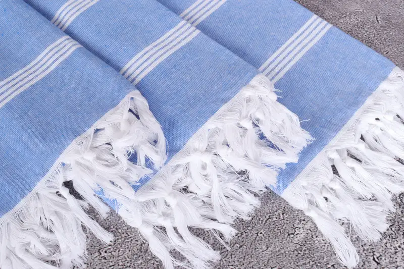Large Turkish Towel, 70x30 Cotton Striped Towel, Personalized Towel, Custom Towel, Beach Towel Monogram, Summer Gift Ideas, Bachelor Gift - 5