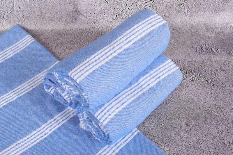 Large Turkish Towel, 70x30 Cotton Striped Towel, Personalized Towel, Custom Towel, Beach Towel Monogram, Summer Gift Ideas, Bachelor Gift - 7