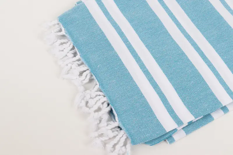 70x40 Cotton Striped Towel, Quick-dry travel peshtemal towel, Bride Gift, Organic Turkish towel, Personalized Bridesmaid Gift, Gift For Him - 7