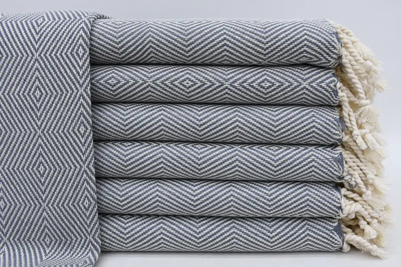 Quick-dry towel, Turkish Towel USA, Absorbent towel, Guest Towel, Quick-dry travel peshtemal towel, 70x40 Cotton Diamond Towel, Wedding Gift Ideas - 1