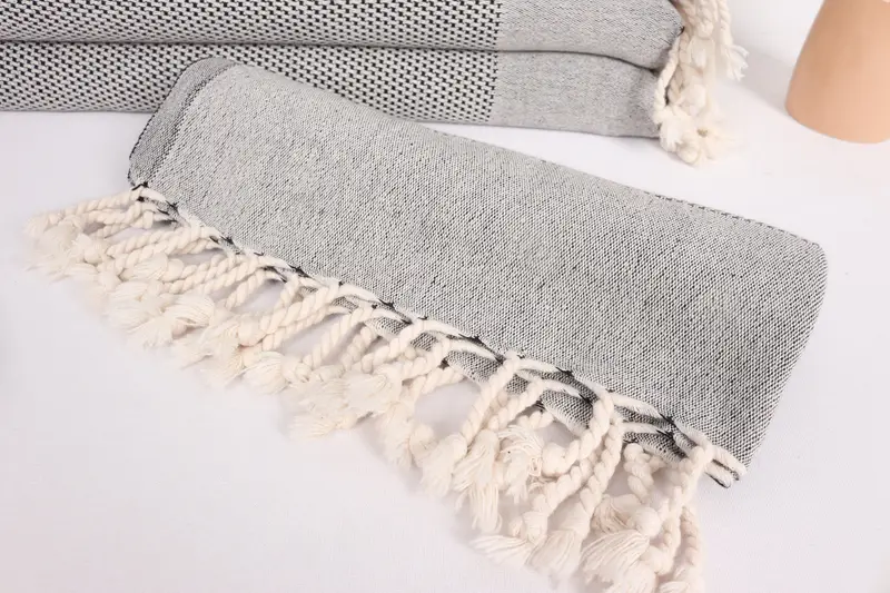 Kişiselleştirilmiş Düğün Hediyesi, Spa Havlu, Türk Havlu Monogramı, Düğün iyilikleri, Monogram El Havlusu, 44x24 Pamuklu Polka Dot Havlu, Küçük Banyo Havlusu - 4