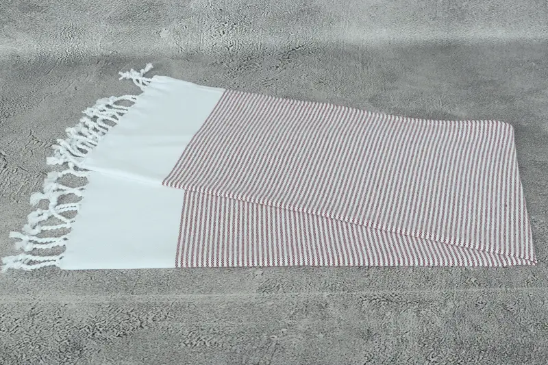 Personalized Gift For Her, Kitchen Towel, 40x18 Cotton Striped Towel, Monogram Hand Towel, Bulk Order Towel, Handmade Gift, Personalized Dish Towel - 6
