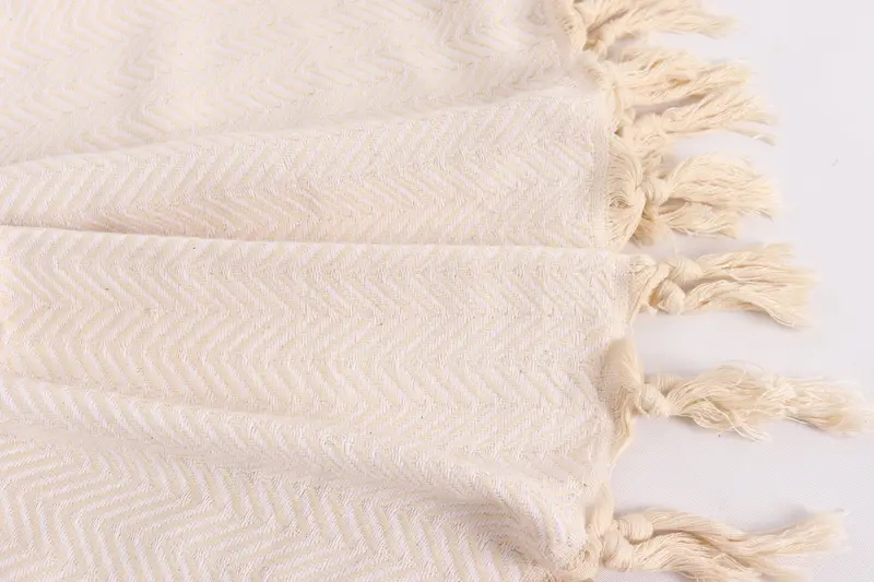 Gift For Coworker, Gift For The Home Decor, 92x76 Cotton Chevron Towel, Bachelorette Gifts, Turkish Towel Blanket, Turkish Blanket, Tablecloth - 8