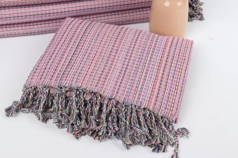 Organic Towel, 70x40 Cotton Geometric Towel, Spa Towel, Organic Turkish towel, Personalized Beach Towel, Personalized Turkish Towel, Baby Boy Gift - 5