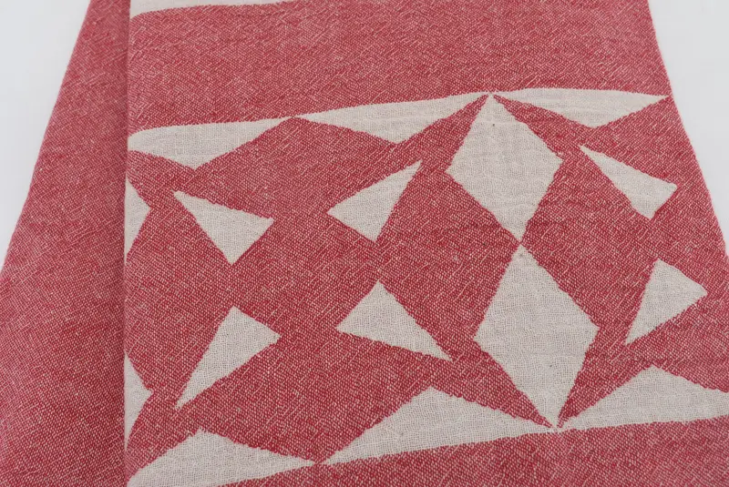 Bachelorette Party Favors, Quick-dry peshtemal, 68x36 Cotton Compass Rose Design Towel, Lightweight Turkish towel, Hammam Towel USA, Valentines Gift - 5