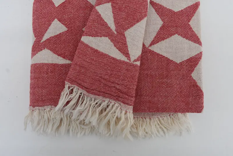 Bachelorette Party Favors, Quick-dry peshtemal, 68x36 Cotton Compass Rose Design Towel, Lightweight Turkish towel, Hammam Towel USA, Valentines Gift - 4